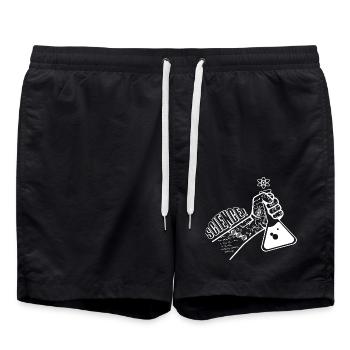 Be Strong Science - Swim Trunks - black - Front - AI Model Male 185 light (185cm)