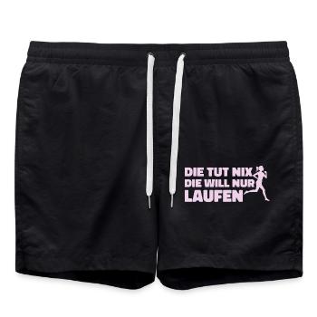 Runner Sport Running Gift - Short de bain - noir - Devant - AI Model Male 185 light (185cm)