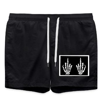 baise - Short de bain - noir - Devant - AI Model Male 185 light (185cm)