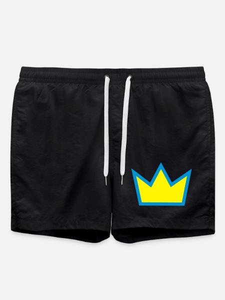 Couronne - Short de bain - noir