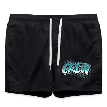 Équipage - Short de bain - noir - Devant - AI Model Male 185 light (185cm)
