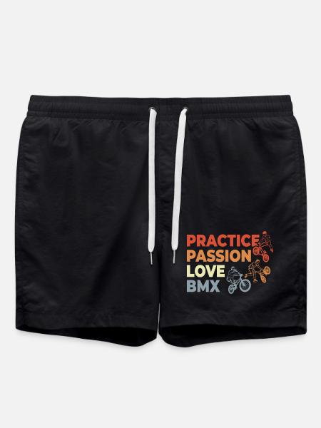 BMX Motivation - Swim Trunks - black