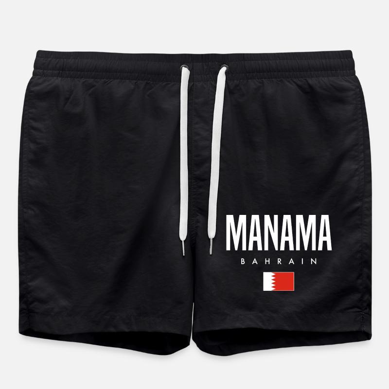 Manama Bahrain - Swim Trunks - black