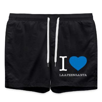J’adore Laapenranta - Short de bain - noir - Devant - AI Model Male 185 light (185cm)