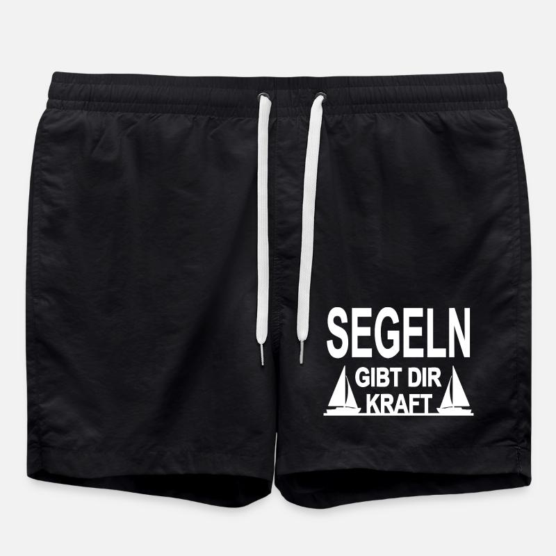 Sail - Swim Trunks - black