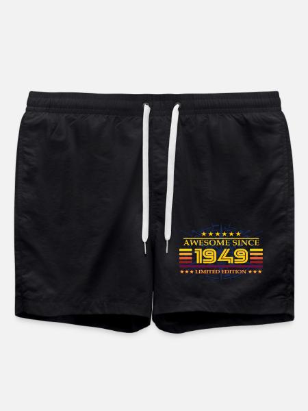 Awesome since 1949 Limited Edition - Badeshorts - Schwarz
