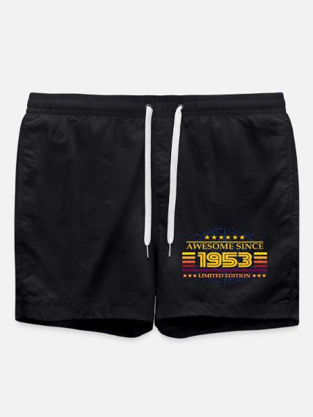 Awesome since 1953 Limited Edition - Swim Trunks - black