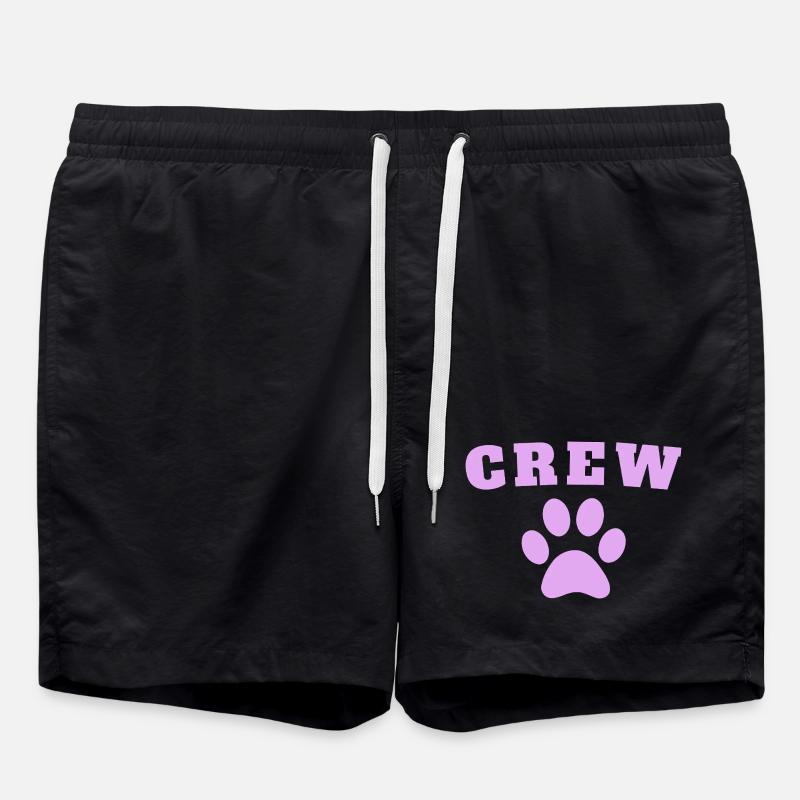 Crew Dog - Swim Trunks - black