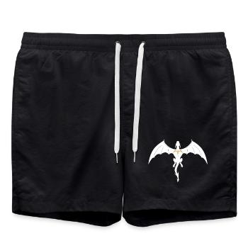 Quatrième Dragon Aile - Short de bain - noir - Devant - AI Model Male 185 light (185cm)