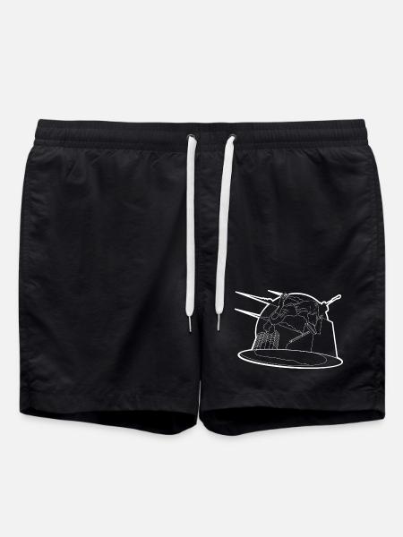 parkour - Swim Trunks - black