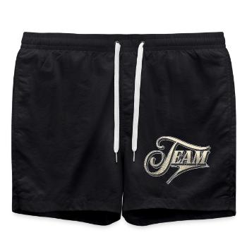 Équipe - Short de bain - noir - Devant - AI Model Male 185 light (185cm)
