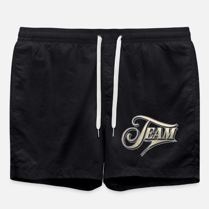Team - Swim Trunks - black