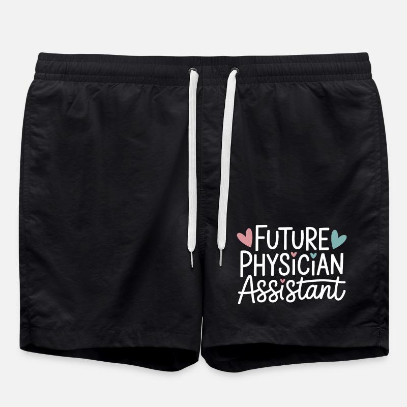 Futur assistant médical - Short de bain - noir