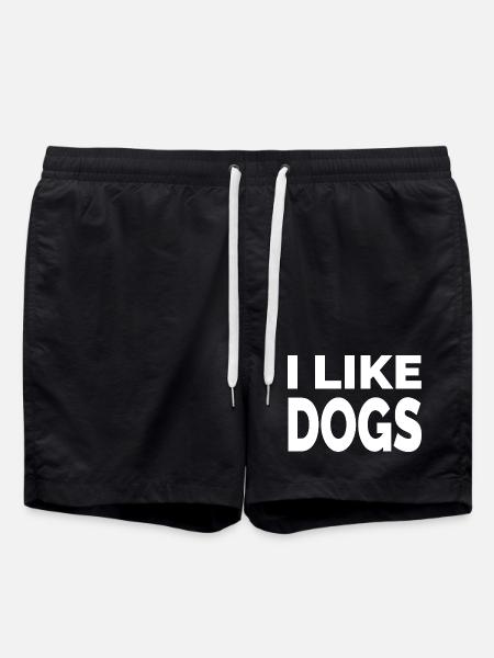 canine - Short de bain - noir