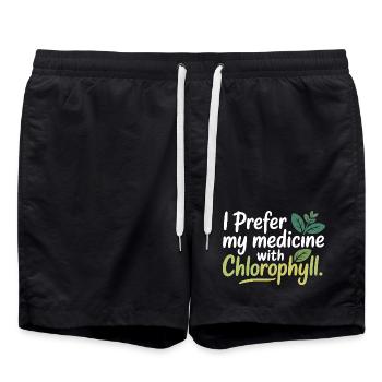 Équipement certifié en pharmacologie botanique clinique - Short de bain - noir - Devant - AI Model Male 185 light (185cm)
