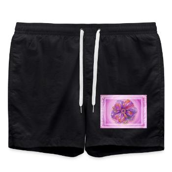 Soul Essence - April 2026 - Sonja von Staden - Swim Trunks - black - Front - AI Model Male 185 light (185cm)