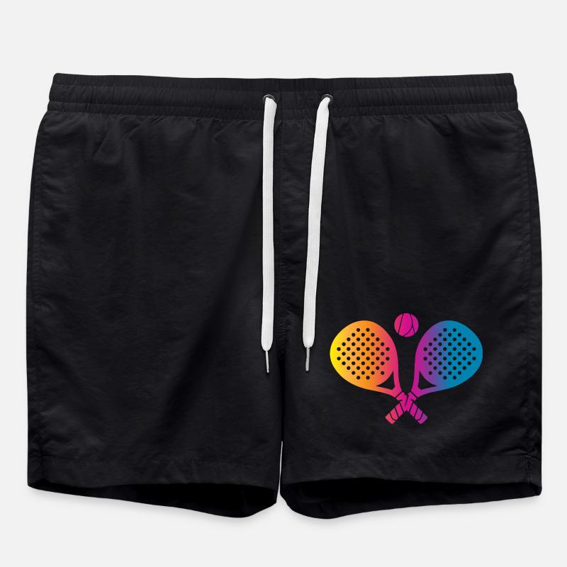 Padel Sport - Badeshorts - Schwarz