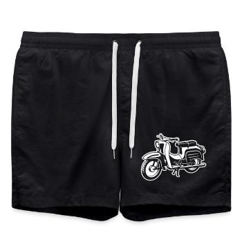 Schwalbe - Differenzbild - Badeshorts - Schwarz - Vorne - AI Model Male 185 light (185cm)