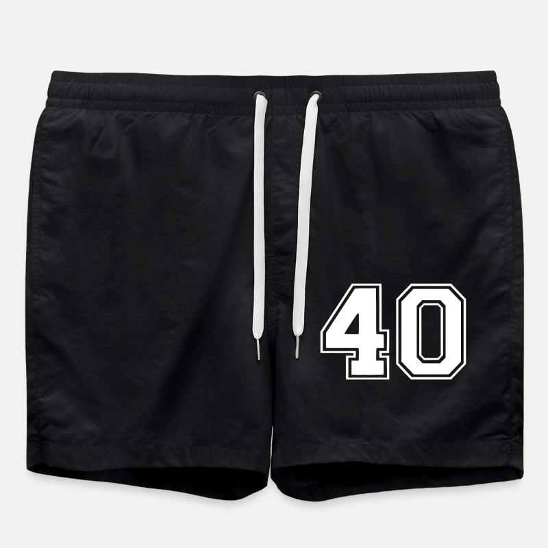 40 - Swim Trunks - black