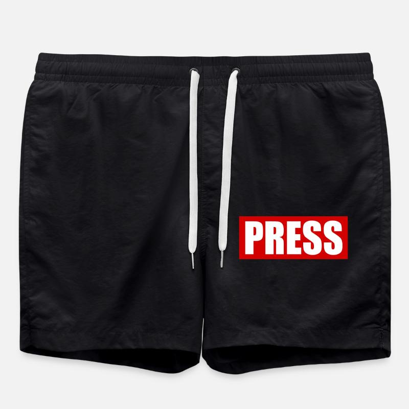 Press - Badeshorts - Schwarz