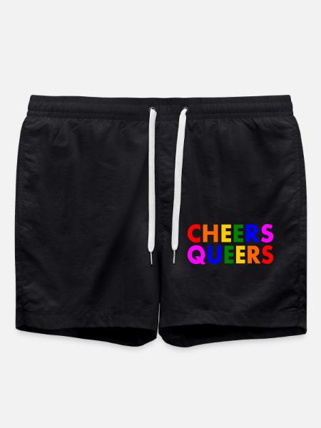 Cheers queers - Swim Trunks - black