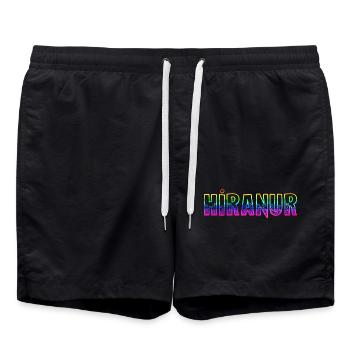 Hiranur RS Rainbow - Swim Trunks - black - Front - AI Model Male 185 light (185cm)