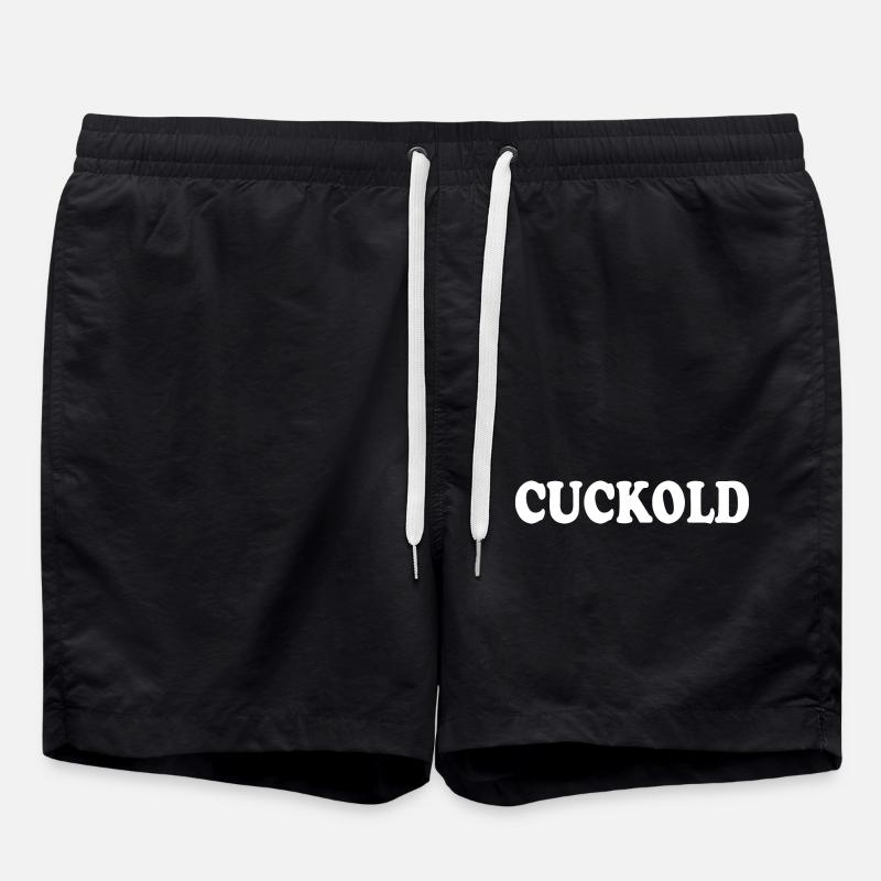 Cuckold - Short de bain - noir