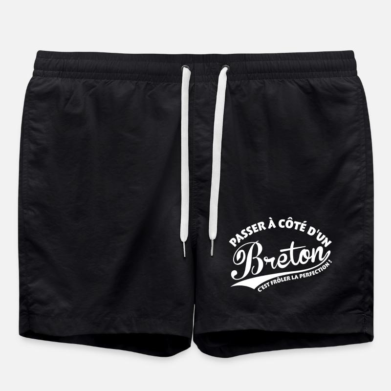 Breton Perfection - Short de bain - noir