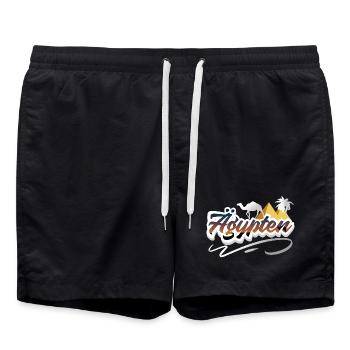 Egypte - Short de bain - noir - Devant - AI Model Male 185 light (185cm)