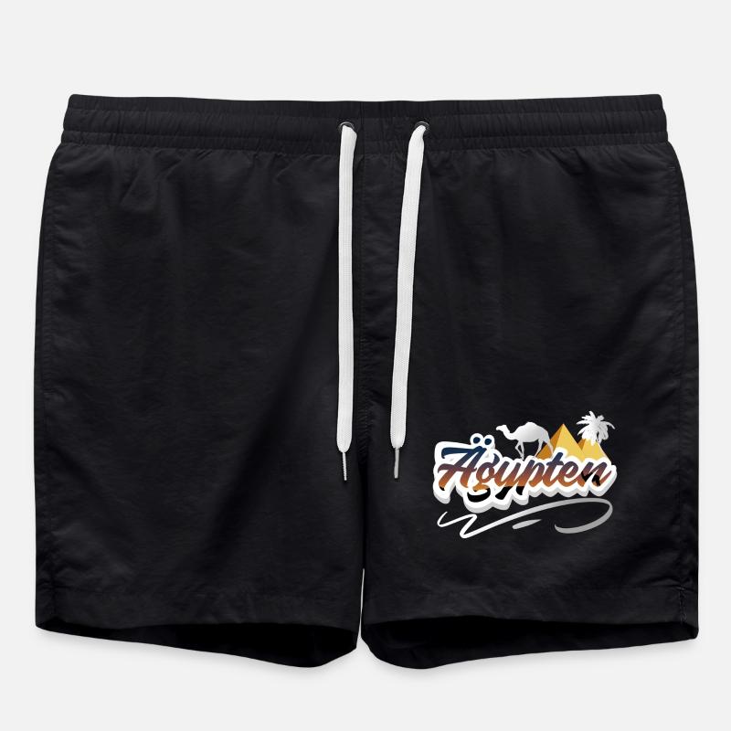 Egypte - Short de bain - noir