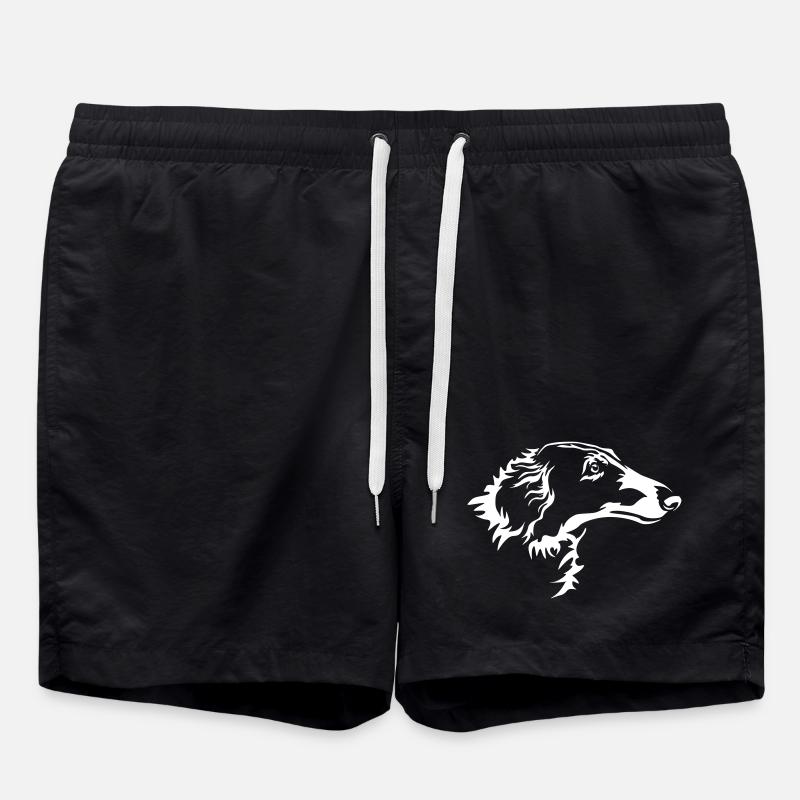 Tête Barsoi « Black Edition » - Short de bain - noir