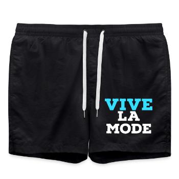 vive la mode - Short de bain - noir - Devant - AI Model Male 185 light (185cm)