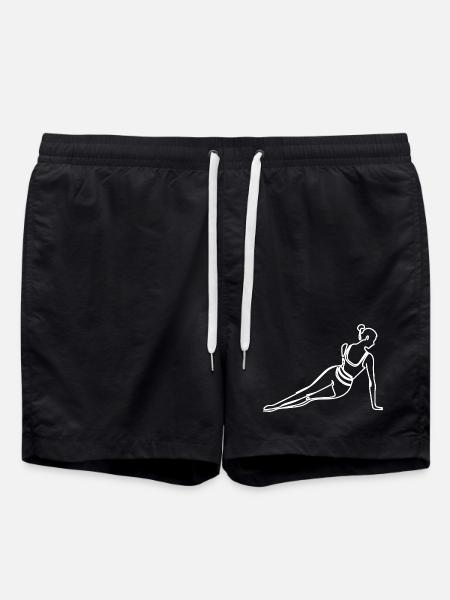 Fille de remise en forme - Short de bain - noir