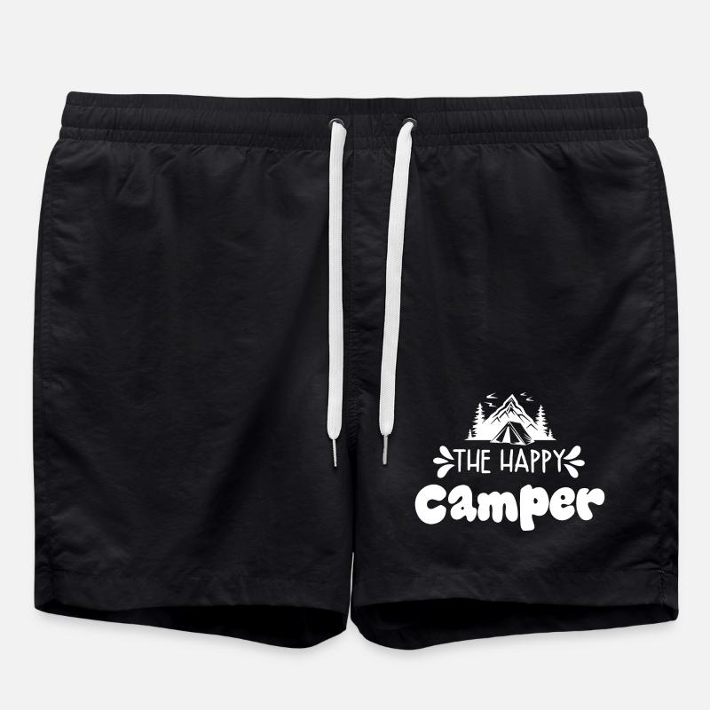 The happy Camper - Short de bain - noir