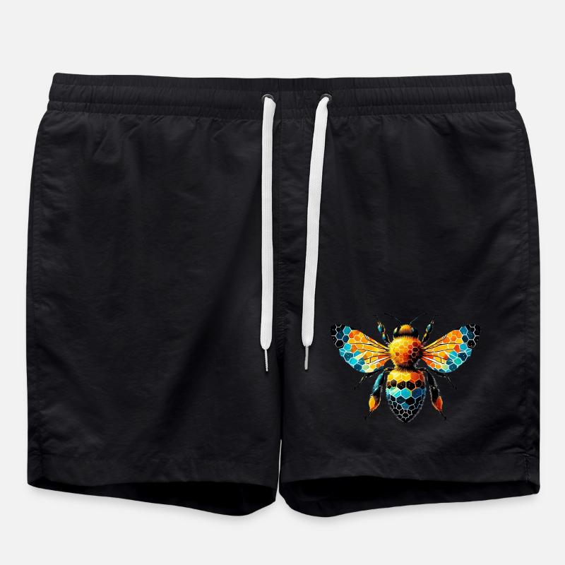 Bee - Swim Trunks - black