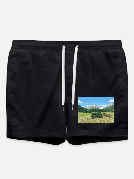 15er Steyr - Swim Trunks - black