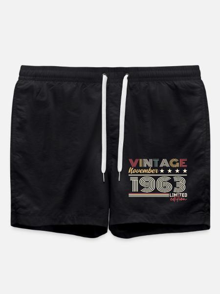 November 1963 - Swim Trunks - black