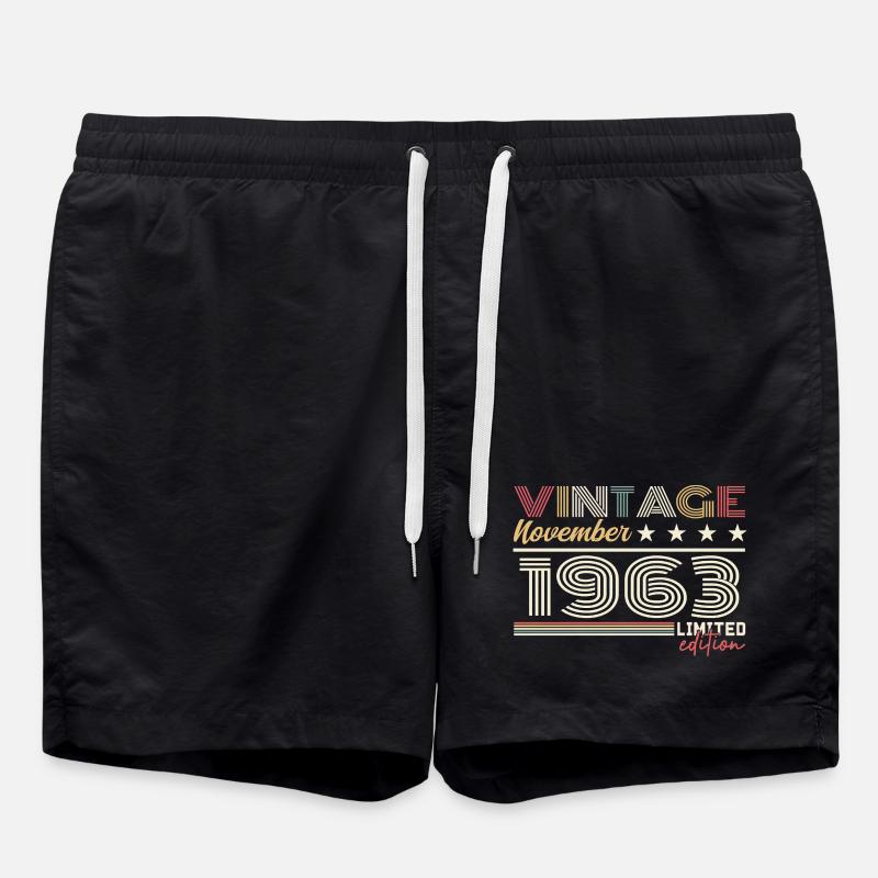 November 1963 - Badeshorts - Schwarz