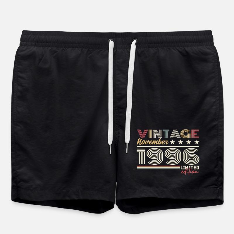 Novembre 1996 - Short de bain - noir