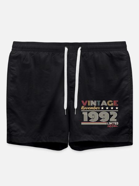 November 1992 - Swim Trunks - black