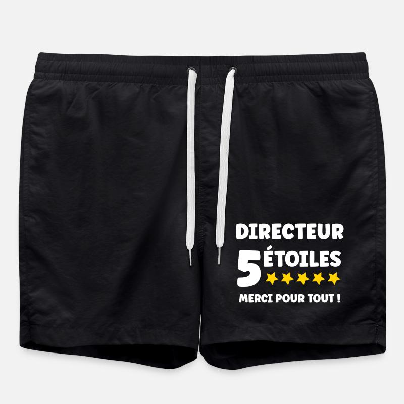 director - Swim Trunks - black