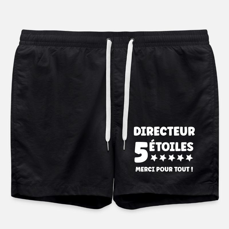 Directeur - Short de bain - noir