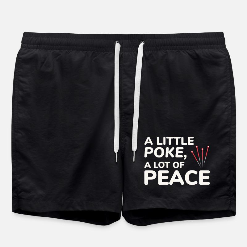 Licensed TCM Practitioner Expert Calming - Swim Trunks - black