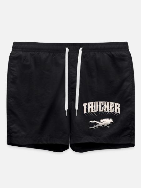 Diving divers - Swim Trunks - black