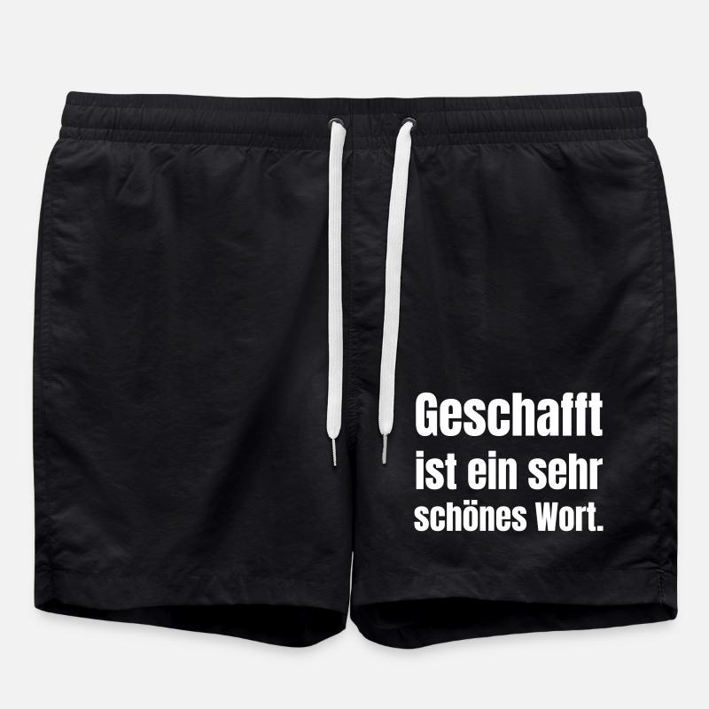 The graduation is done. - Swim Trunks - black