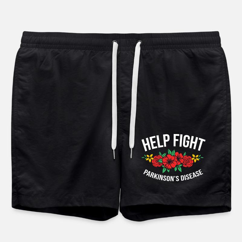 Parkinsons sykdom - Badeshorts - svart