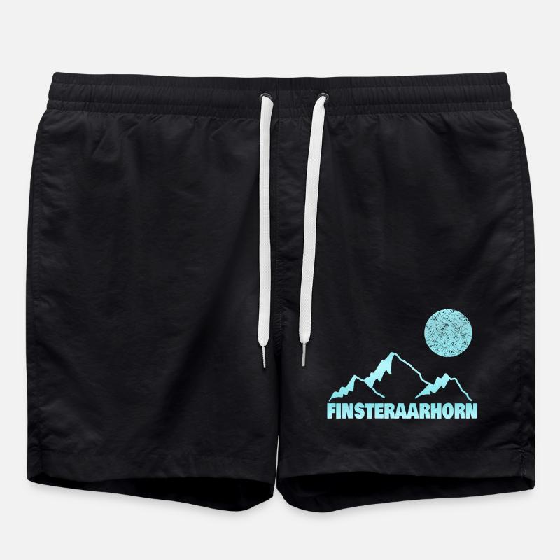 Alpinisme Finsteraarhorn - Short de bain - noir