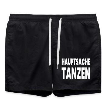 Danser - Short de bain - noir - Devant - AI Model Male 185 light (185cm)