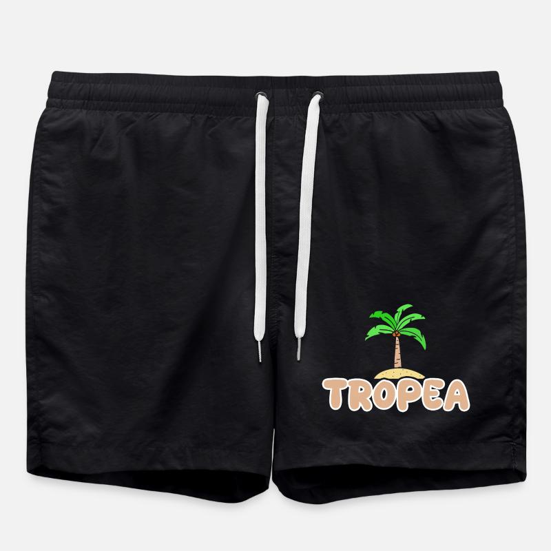 Tropea comme fête - Short de bain - noir