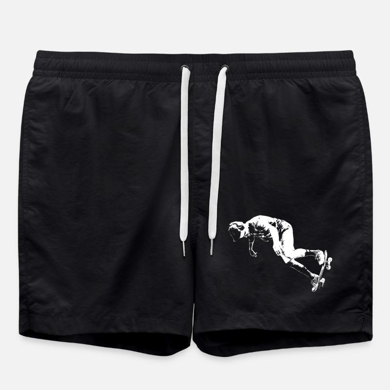 Patineur - Short de bain - noir